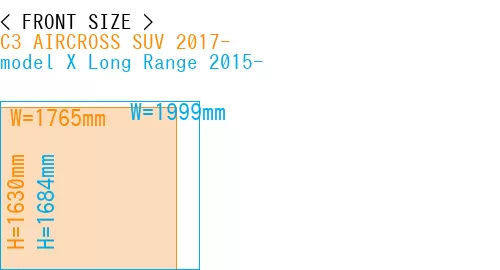 #C3 AIRCROSS SUV 2017- + model X Long Range 2015-